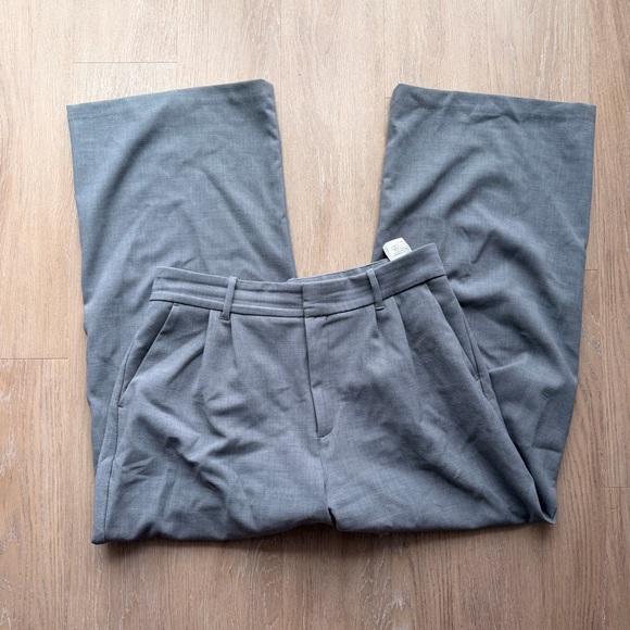 Abercrombie wide leg tailored pants - Picture 2 of 4